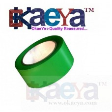 OkaeYa FMT7225G BOPP 3" Wide x 25mtrs Self Adhesive Green Floor Marking Tape